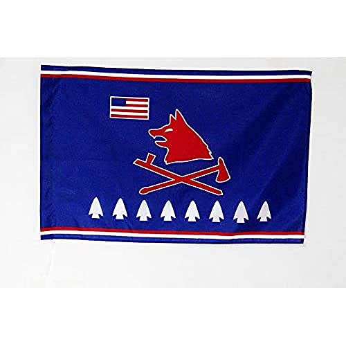 AZ FLAG Bandiera Pawnee 150x90 cm - Bandiera Nativi Americani 90 x 150 cm Foro per Asta