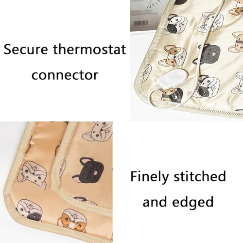Coussin chauffant pour chat avec câble protégé pour éviter les morsures - 6