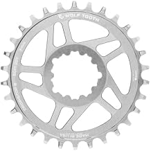 Wolf Tooth Direct Mount Chainring for SRAM 3-Bolt Cranks - Boost - Raw Silver