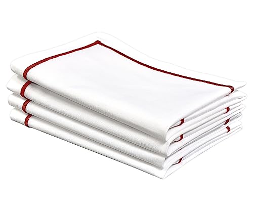 Servilletas de Tela Cuadradas 18x18 Pulgadas Pack 4 miniatura 1
