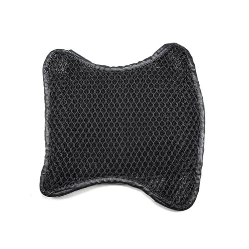 Housse de siège de moto fraîche en maille 3D aux finitions soignées