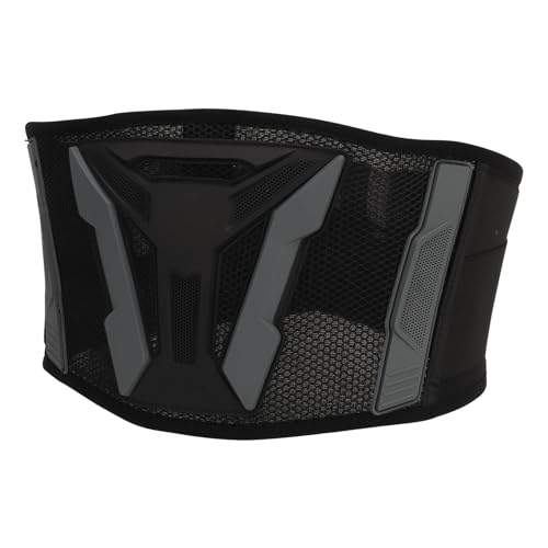 Cinturón protector de cintura para motocicleta con soporte a prueba de golpes y ajustable