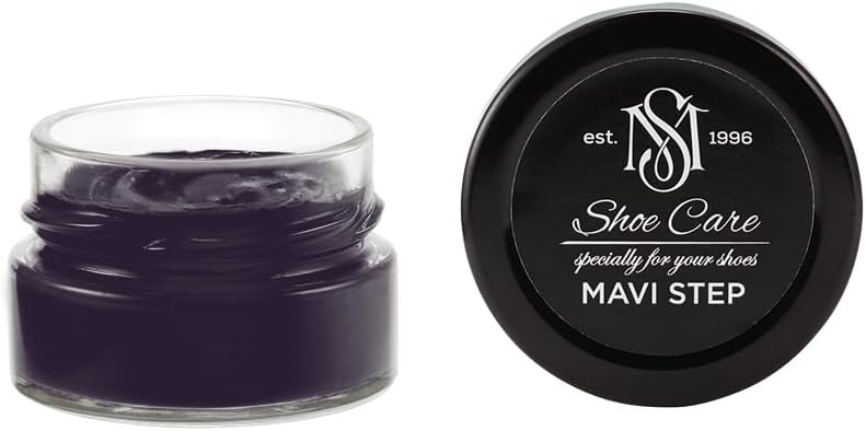 Nutritive Leather Spray - NCS S 8010-R50B Near Black Violet - Deep Conditioning & Shoe Color Restoration for Smooth Leather by MAVI STEP - 1.70 fl oz / 50 ml