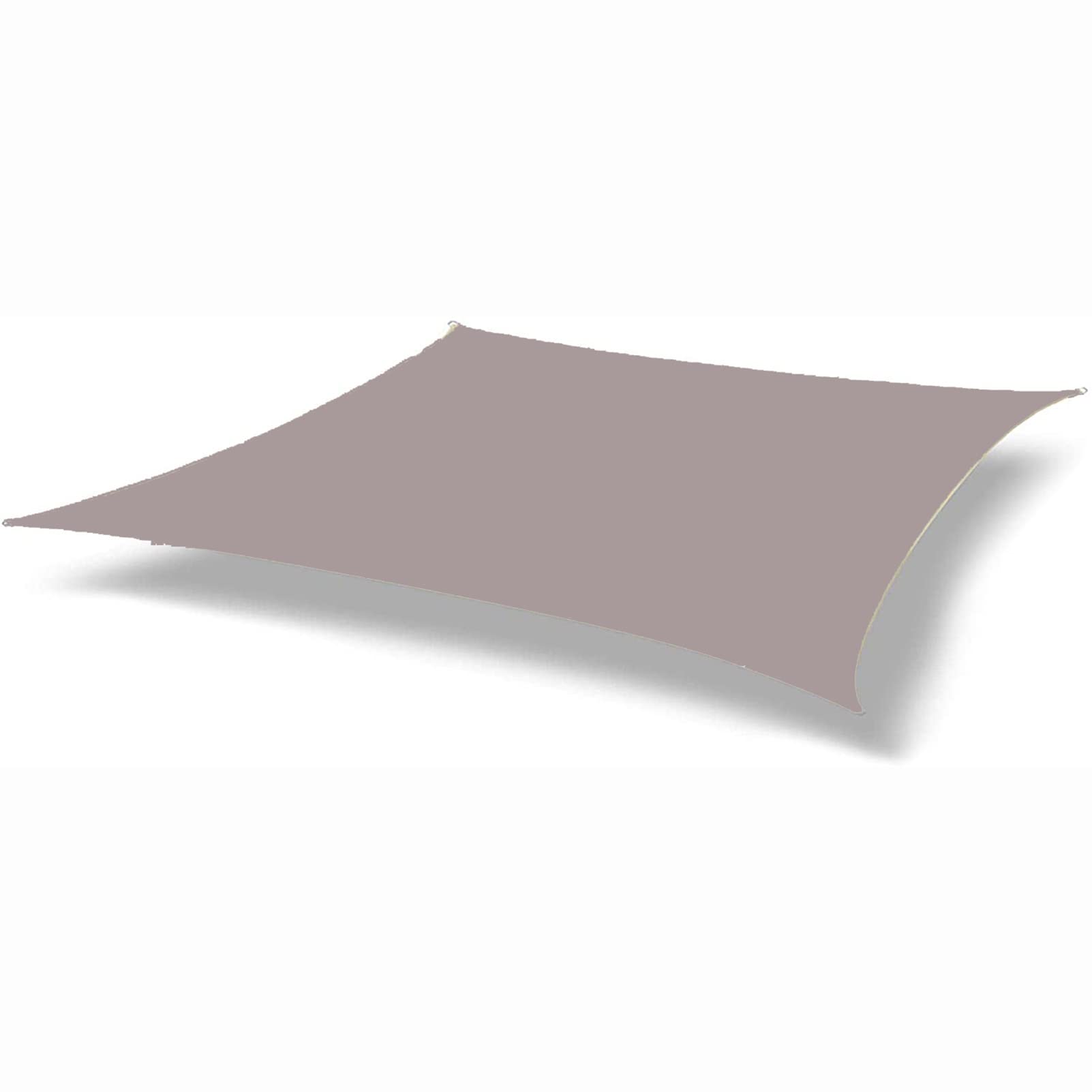 Voile d'ombrage rectangulaire imperméable pour se protéger du soleil et de la pluie au jardin
