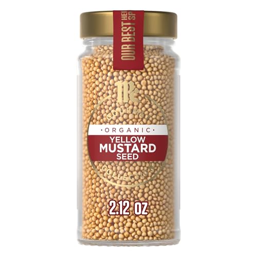 McCormick Gourmet Organic Yellow Mustard Seed, 2.12 oz