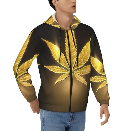 Sweat à capuche zippé homme imprimé EdWal veste décontractée