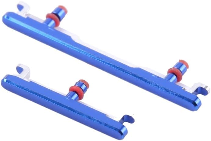 BACKER THE BRAND Compatible OnePlus 8 Pro/8/8t Switch, Blue Rubber Push Button Power & Volume Key, IP65 Rated