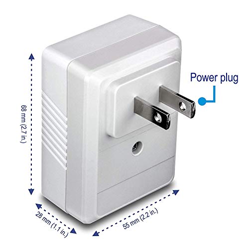 Trendnet Powerline 500 Av Nano Adapter Kit, Includes 2 X Tpl-406E Adapters, Cross Compatible With Powerline 600-500-200, Windows 10, 8.1, 8, 7, Vista, Xp, Plug & Play Install, White, Tpl-406E2K #TOP3