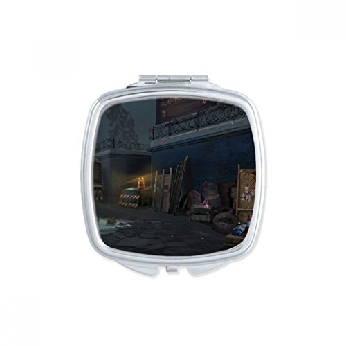 Miroir de poche Lopnorzombie maquillage compact de voyage