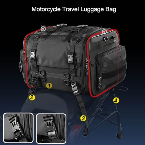 Sac de voyage pour moto extensible résistant à l'eau pour ne plus manquer de place - 5