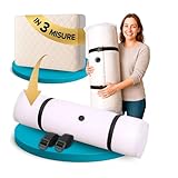 FiRiO Sacco Sottovuoto Materasso Singolo per Materassi fino a 200x100cm (Dim. della Borsa Singolo: 240x130cm) I Sacco Materasso Singolo per Materassi in Schiuma, Gel e Lattice I Con 2 Cinghie