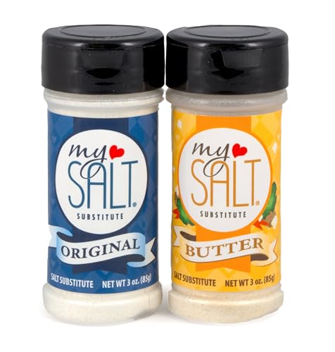 Image of MySALT Original & Butter Set (2 pack) - Sodium Free Salt Substitute - Classic Salt Taste + Buttery Flavor