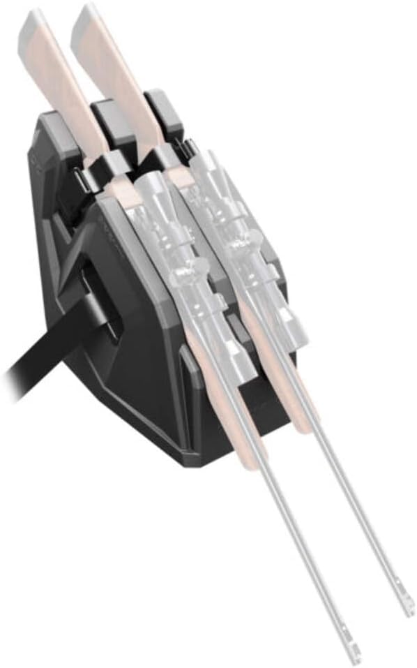 Seizmik ICOS UTV Gun Holder | Universal In Cab On Seat Gun Mount | Holds Two Firearms | Compatible with Polaris, Can Am, Kawasaki, and More UTV Side by Sides