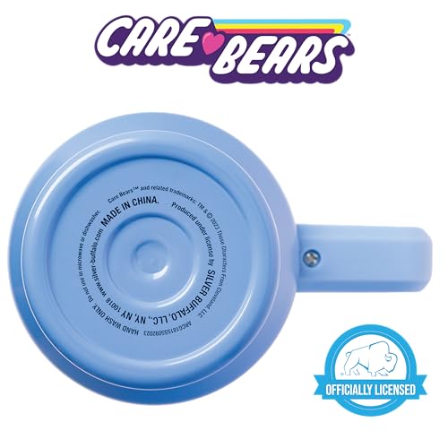 Silver Buffalo Care Bears Grumpy Bear Like I Care Stainless Steel Tumbler with Handle and Straw, Fits in Standard Cup Holder, 40 Ounces - Image 8