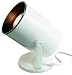 Cord-n-Plug White Accent Uplight with Foot Switch - Pro Track