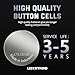 LeeCrynoid Replacement for Panasonic CTL1616 CTL1616F Battery Cell for Casio Solar Powered Watches,Fits for Tough Solar&G-Shock(Part Numbers 10065657#10291127#10382262# 10175828#94806704)