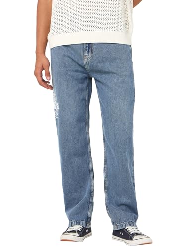 Jean droit pour homme confortable fini les pantalons trop serrés