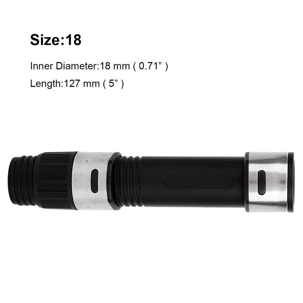 UCCKEYI 5Pcs Spinning Reel Seat 18#,18.0mm Long Nut Reel Seat Rod Building for Fishing Rod Handle Rod Building Fishing Reel