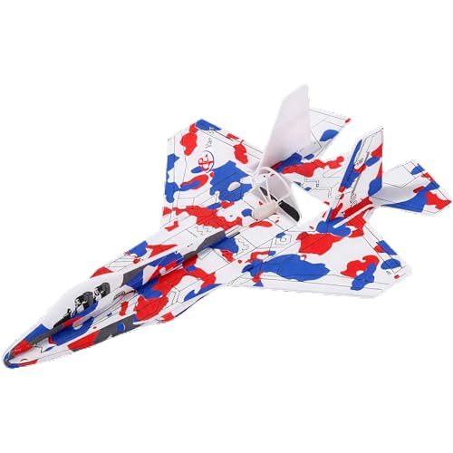 手投げ泡飛行機 - 電動模型飛行機のUSB充電,アウトドアスポーツおもちゃ 誕生日パーティーの記念品 フォーム飛行機 航空機モデル 子供用