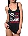 Emdem Apparel Star Spangled Hammered Funny 4th of July Tank Top Shirt Black LG