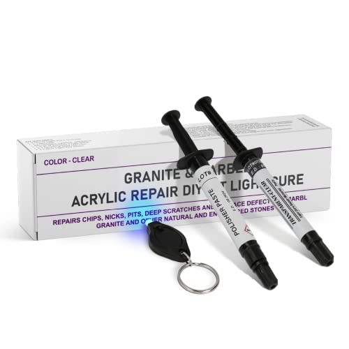 Granito Mármol Acrílico Repair Kit – Luz Cura