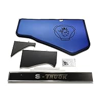 Tapis Tableau De Bord Camion Scania S/R 2017 - Mousse Simili Cuir Gris - Range TV/Portable