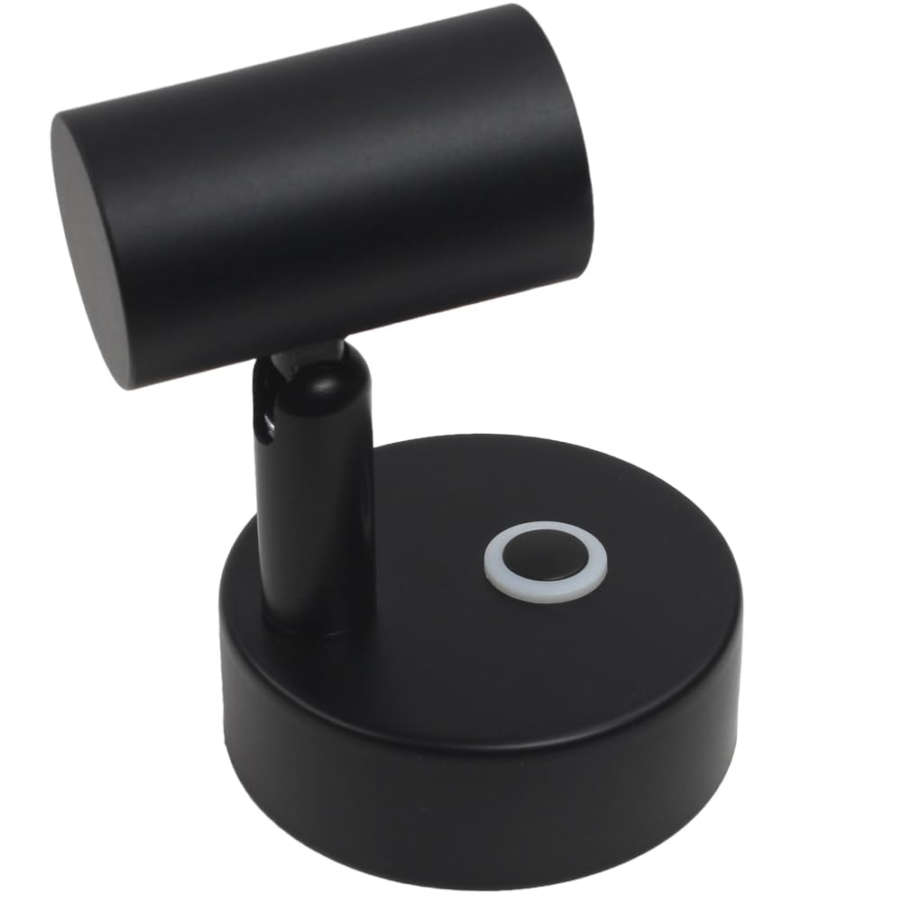 12-24 V LED lampa do czytania + USB C + przełącznik + ściemniacz do przyczepy kempingowej, łodzi, czarna