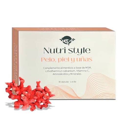 Espadiet - Nutri Style Piel, Pelo y Uñas - Complejo de Aminoácidos, Vitaminas y Minerales - Ayuda al Crecimiento y Fuerza del Cabello y Uñas - Piel Tersa y Suave – Belleza y Salud - 30 Cápsulas 952mg