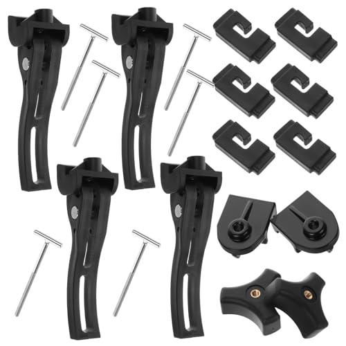 Fixation robuste couvre-benne camion SHINEOFI en matériau durable pour extérieur