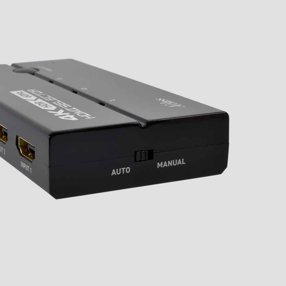 mClassic&4KGamer+&ダウンスケールHDMIセレクターセット 4K60Hz/ダウンスケール対応 外部音声出力付 HDMI分配器 ラトック