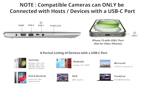 Ienza UCE6-USB-C Picture Transfer Charge Cable With Usb-C Connector Uc-E6 Uc-E16 Uc-E17 For Select Nikon Coolpix/Dslr Cameras thumb #5