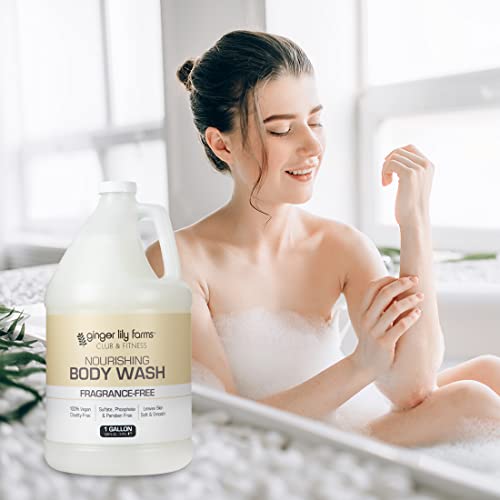 Ginger Lily Farms JDFHFHD2861 Club & Fitness Nourishing Body Wash, 100% Vegan & Cruelty-Free, Bath & Shower Gel thumb #5