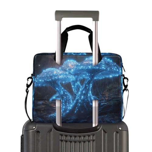 Funda para portátil Alaza Mushroom Blue 13-15.6 pulg miniatura 4