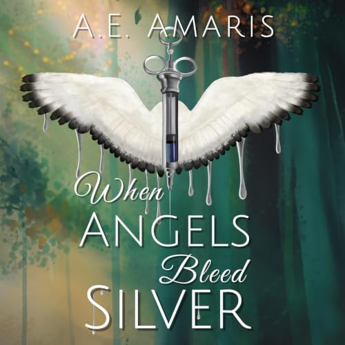 Diseño de la portada del título When Angels Bleed Silver