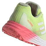 Horma clásica Adidas Terrex Two Flow W, Zapatillas de Trail Running Mujer, CASLIM/Balcri/Turbo, 38 2/3 EU