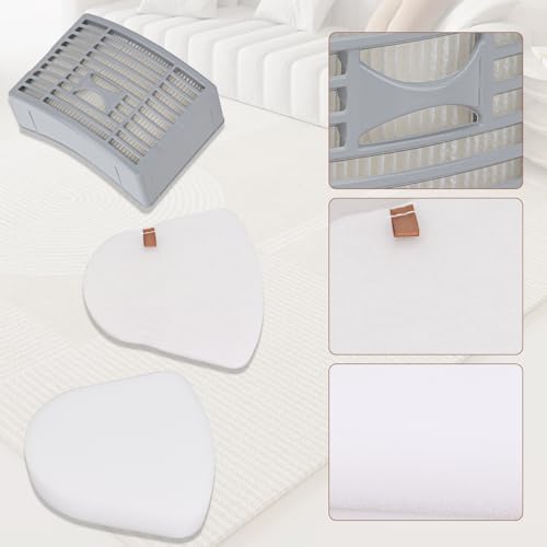 Image of Vacuum Filters Replacement for Shark Powered Lift-Away DLX NV580 Series NV581, NV581Q, NV585, NV586, 1 HEPA Filter, 2 Foam & 2 Faux Felt Filters - Compare to Part # XFFT580 & XHEP580