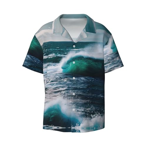 Chemise manches courtes homme imprimé eau de mer pour vos vacances d'été