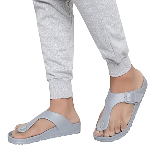 Image of Hygear Men's Orbital EVA Slippers | Ultra Soft Cushion | Lightweight | Waterproof |Stylish | Anti-Skid | Comfortable Daily Wear Slippers for Men