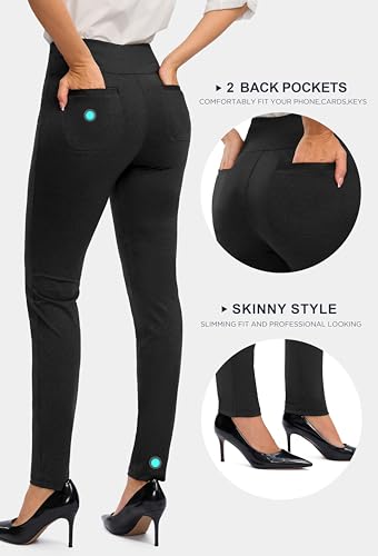 Women's Stretch Work Pants w/ 5 Pockets - image 3