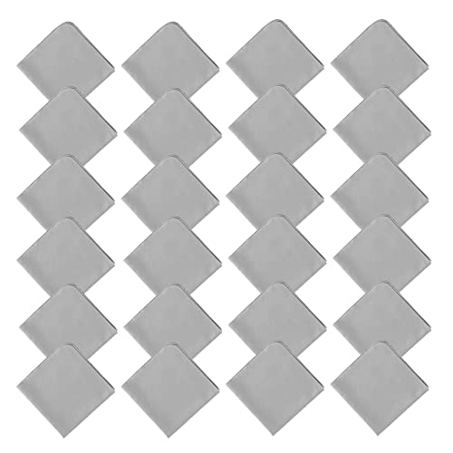 SPUDZ 24 Pack Micro Fiber Cleaning Cloths | Large 6" x 6" Inches Cloths |