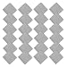 SPUDZ 24 Pack Micro Fiber Cleaning Cloths | Large 6" x 6" Inches Cloths |