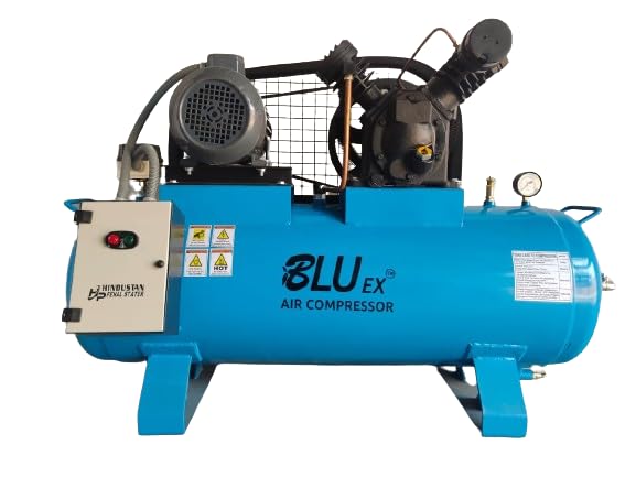 BLUEX 03150-3HP 150L Double Stage Air Compressor: Superior Power and ...