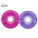 JCXYL EV Roller Skate Wheels Indoor/Outdoor 68mm 70mm 72mm Inline Skate Wheels 85A Intended Roller Skating Wheel Replacement 4 Pack,Purple,70mm