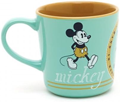 Disneyland Paris Mickey And Minnie Mouse Retro Mug