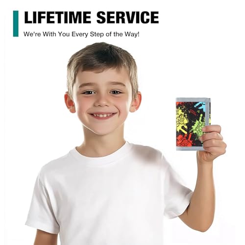 Image of Kids Wallet for Boys Ages 4-12, Gamer Wallet with Coin Pocket, Novelty Gift for Christmas /Birthday