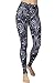 Regular Size Printed Brushed Leggings (Paisley Freedom)