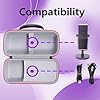 RLSOCO Case for Fifine XLR/USB Gaming Microphone AM8 & for RØDE PodMic USB Versatile Dynamic Broadcast Microphone (Case Only) #4