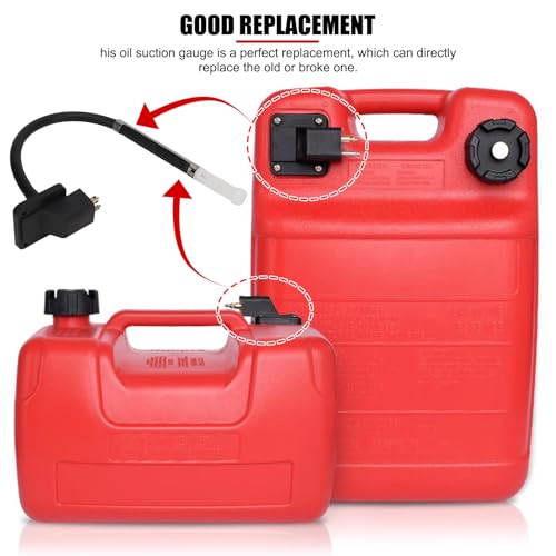 EVTSCAN Universal Marine Fuel Tank Connector with Level Sensor Assembly, for 3 to 6 Gallon Portable Boat Fuel Tank and Outboard Motor Engine