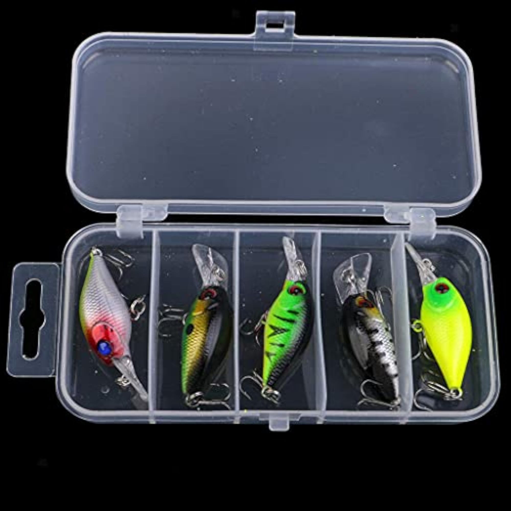 Mini Fishing Bait, 5pcs Fishing Tackle, 5cm