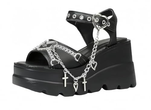 Ulalaza Women's Soft Comfortable PU Open Toe Slide Sandals No-Slip Footbed, Hollow Out Slip on Flats Ladies